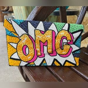 OMG Beaded Purse
